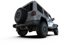 Rally Armor - Rally Armor MF124-UR-BLK-MBK Black Mud Flap/Metallic Black Logo - Image 2