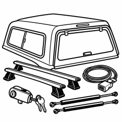 Exterior - Toppers & Bed Caps - Topper Accessories