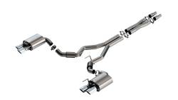 Borla - Borla Exhaust 140962 S-Type Cat-Back Exhaust System 24-26 Ford Mustang GT 5.0L - Image 1