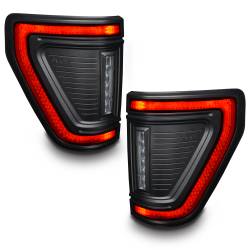 Oracle Lighting - Oracle 5910-504-T Black Series Flush Style LED Taillights for 21-25 Ford F150 - Image 2