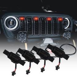 Oracle Lighting - Oracle Lighting 5889-005N-T Pre-Runner LED Grille Light Kit for 24-26 Jeep JL/JT - Image 1