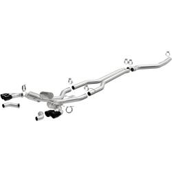 MagnaFlow Exhaust Products - MagnaFlow Exhaust Products 19828 SPEQ Series Black Chrome Cat-Back System - Image 1