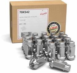Coyote Premium Wheel Accessories - Coyote Wheel Accessories 70K542 Bulge Acorn Lug Pack 1.9" Long 1/2" 20Pc - Image 1