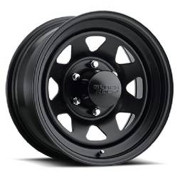 Black Rock - Black Rock 929B-675540 16X7 5x5.50 +00 108.71 Matte Black Blackjack Steel Wheel - Image 2