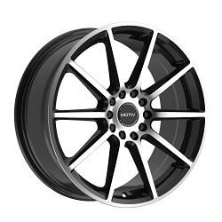 Motiv - Motiv 431MB-8755740 18X7.5 5x4.50/120 +40 74.1 Gloss Black Machined Face - Image 3
