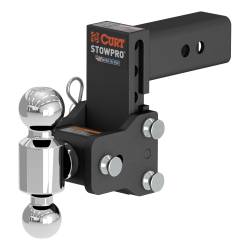CURT - CURT 45971 StowPro Adjustable Ball Mount 5" Drop 2.5" Shank Dual Ball - Image 1