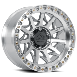 Lock Off-Road - Lock Off-Road LC01 Lunatic 17x9 8x6.5 12mm Machined LUNATIC-7986MC12N - Image 1