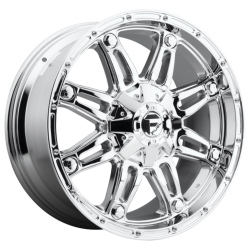 Fuel 1PC - Fuel Off Road D530 HOSTAGE 22x9.5 5x5.0/5.5 19mm Chrome D53022955760 - Image 1