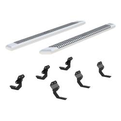 ARIES - ARIES 2555048 AdvantEDGE 5.5" x 91" Aluminum Side Bars Select F150/F250/F350 - Image 2