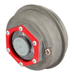 CURT - CURT 85373828 Trailer Axle Oil & Dust Cap w/Set Screw 8000 lbs. Clear - Image 2