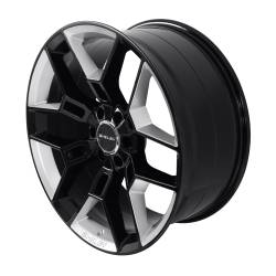 Carroll Shelby Wheels - Carroll Shelby Wheels CS45-395512-BS CS45 22x9.5 6x135 12mm Black Chrome - Image 2