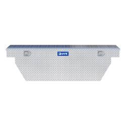 UWS - UWS TBSD-69-A Bright Aluminum 69" Deep Angled Crossover Truck Tool Box - Image 2