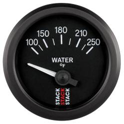 Stack - Stack ST3208 Gauge Water Temp Electric 52mm Black 100-250F 1/8" NPTF - Image 1