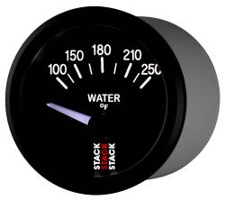 Stack - Stack ST3208 Gauge Water Temp Electric 52mm Black 100-250F 1/8" NPTF - Image 3
