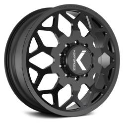 KG1 Wheels - KG1 Wheels KD016F2482520GB KD016 Luxor 24x8.25 8-200 145mm Gloss Black - Image 1