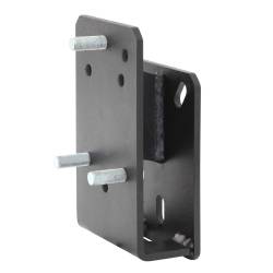 Smittybilt - Smittybilt 3721 Black Spare Tire Relocation Bracket for 76-18 Jeep CJ/Wrangler - Image 1