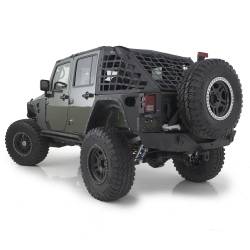 Smittybilt - Smittybilt 76882 XRC Armor Rear Corner Guards Black for 07-18 Wrangler JK 4DR - Image 3