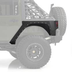 Smittybilt - Smittybilt 76882 XRC Armor Rear Corner Guards Black for 07-18 Wrangler JK 4DR - Image 2
