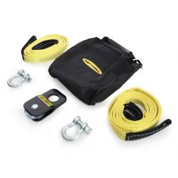 Smittybilt - Smittybilt 2729 ATV Winch Accessory Kit Snatch Block Shackles Straps Pair - Image 1