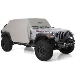 Smittybilt - Smittybilt 1071 Cab Cover w/Door Flaps Gray for 18-26 Jeep Wrangler JL - Image 2