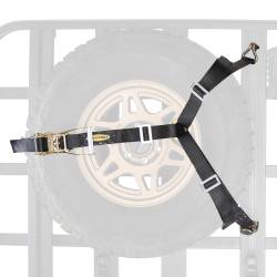 Smittybilt - Smittybilt DP802 3-Way Defender Platform Tire Strap - Image 1