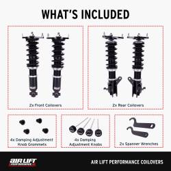 Air Lift Performance - Air Lift Performance 79012 Performance Coilover Front & Rear Kit - Image 2