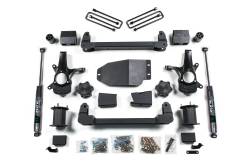 Zone Offroad - Zone Offroad 6.5" Suspension Lift Zone Shocks Silverado/Sierra 1500 4WD ZONC40N - Image 4