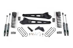 Zone Offroad - Zone Offroad ZOND65N 4" Front/Rear Nitro Lift Kit for 13-18 RAM 3500 Gas 4WD - Image 1