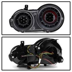 Spyder Auto - Spyder Auto 5083265 Black/Clear LED Taillights for 09-15 GTR - Image 2