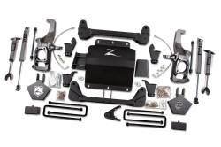 Zone Offroad - Zone Offroad ZONC13F 5" Suspension Lift Kit FOX Shocks Silverado/Sierra HD - Image 1