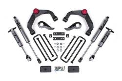 Zone Offroad - Zone Offroad ZONC49F 3" Suspension Lift Kit Fox Shocks for Silverado/Sierra HD - Image 4