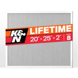 K&N - K&N HVC-8-22025 HVAC Filter 20 x 25 x 2 MERV 8 - Image 1