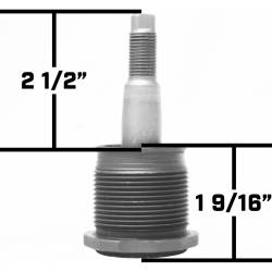RockJock 4x4 - RockJock JK-9703CL Currectlync Ext Duty Steering Rod End Cartridge GM 1T Taper - Image 3