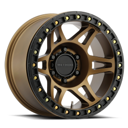 Method Race Wheels - Method Race Wheels MR106 Beadlock 17x9 5x5.0 -44mm Bronze MR10679050944B - Image 1