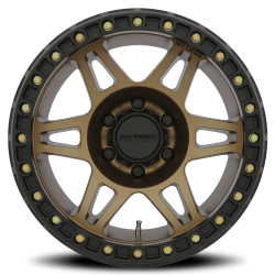 Method Race Wheels - Method Race Wheels MR106 Beadlock 17x9 8x6.5 -44mm Bronze MR10679080944B - Image 2