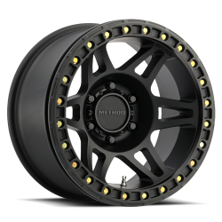 Method Race Wheels - Method Race Wheels MR106 Beadlock 17x9 8x6.5 -44mm Matte Black MR10679080544B - Image 1