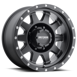 Method Race Wheels - Method Race Wheels MR301 Standard 17x9 8x6.5 -12mm Matte Black MR30179080512N - Image 1