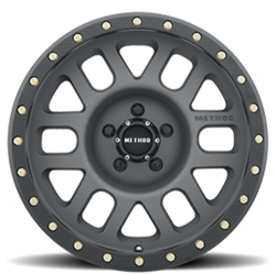 Method Race Wheels - Method Race Wheels MR309 Grid 17x8.5 5x5.0 0mm Titanium/Black MR30978550800 - Image 2