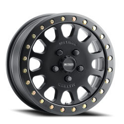 Method Race Wheels - Method Race Wheels MR401 Beadlock 15x6 5x4.5 49mm Matte Black MR40156012551B - Image 1