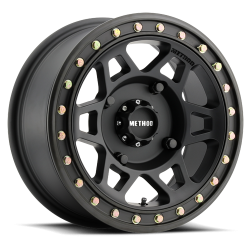 Method Race Wheels - Method Race Wheels MR405 Beadlock 15x7 4x136 38mm Matte Black MR40557047552B - Image 1
