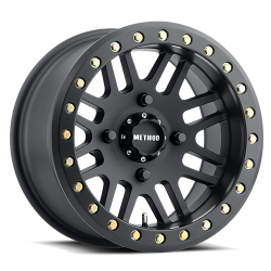 Method Race Wheels - Method Race Wheels MR406 Beadlock 15x8 4x136 0mm Matte Black MR40658047544B - Image 1