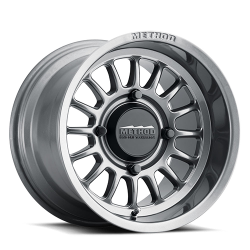 Method Race Wheels - Method Race Wheels MR41157046843 MR411 Bead Grip 15x7 4x156 13mm Gloss Titanium - Image 1