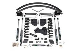 Zone Offroad - Zone Offroad ZONF111F FOX 6"-3" Rear Block Lift Kit for 17-19 Ford F250/F350 SD - Image 1