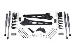 Zone Offroad - Zone Offroad ZOND65F 4" FR/RR FOX Radius Arm Lift Kit for 13-14 RAM 3500 Gas - Image 4