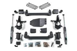Zone Offroad - Zone Offroad ZONC89F 6.5" FR/4" RR FOX Lift Kit for 07-13 Silverado/Sierra 1500 - Image 1
