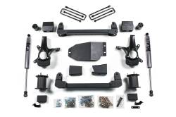 Zone Offroad - Zone Offroad ZONC89F 6.5" FR/4" RR FOX Lift Kit for 07-13 Silverado/Sierra 1500 - Image 2