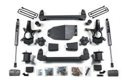 Zone Offroad - Zone Offroad ZONC91F 4.5" FR/3" RR FOX Lift for 07-13 Silverado/Sierra 1500 4WD - Image 2