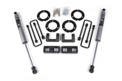 Zone Offroad - Zone Offroad ZONC83F FOX 3" Adventure Lift Kit for 07-18 Silverado/Sierra 1500 - Image 1