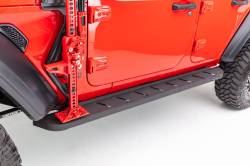 Go Rhino - Go Rhino 63450673T RB10 Running Boards w/Brackets for 18+ Jeep Wrangler JL 4DR - Image 2