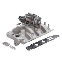 Edelbrock - Edelbrock 2056 Single-Quad Manifold/Carb Kit for Pontiac 389-455 - Image 2